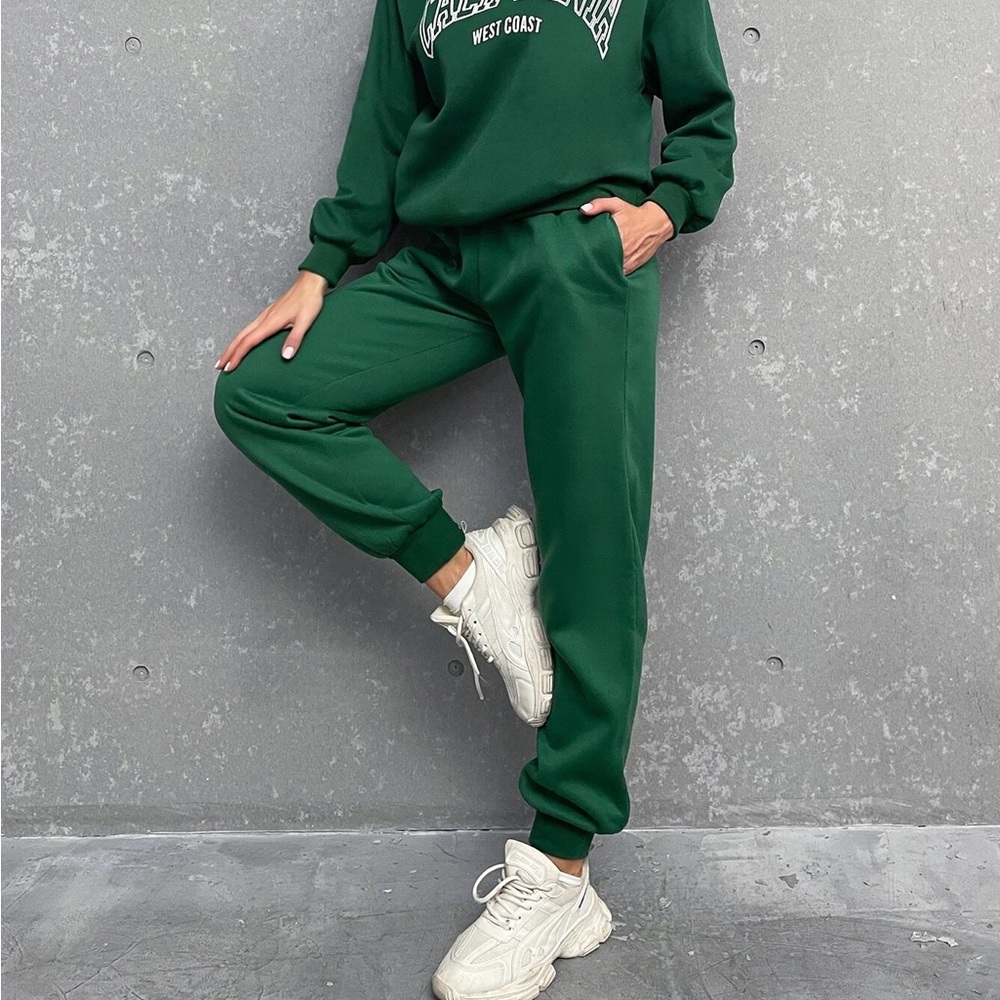Shein green sweatpants